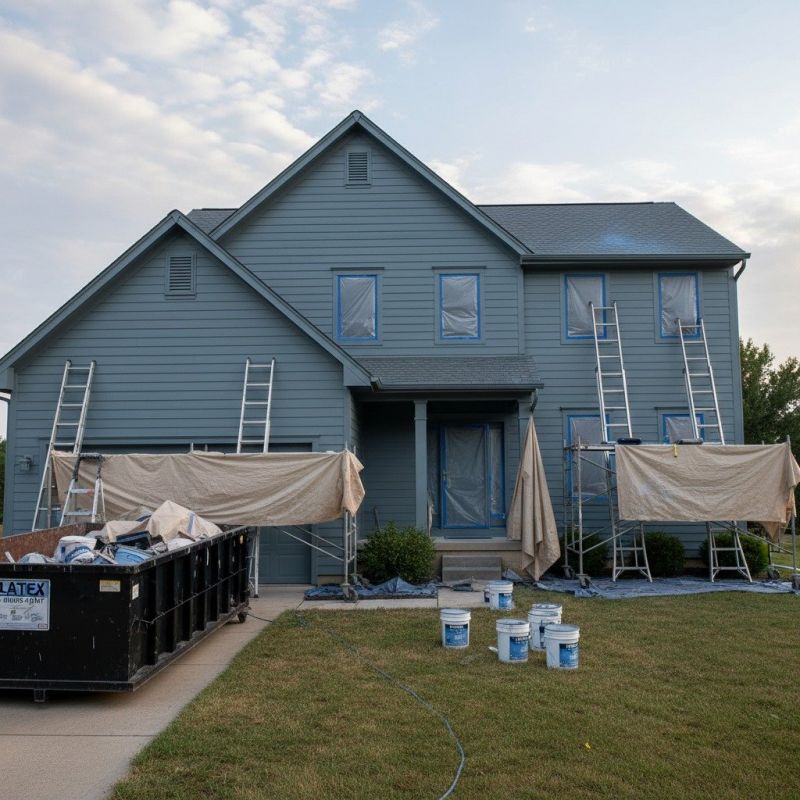 House Siding Painting in Waco, TX