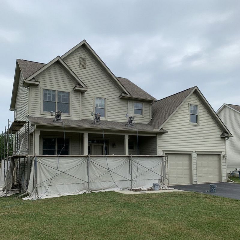Exterior Garage Painting in Greeley, CO